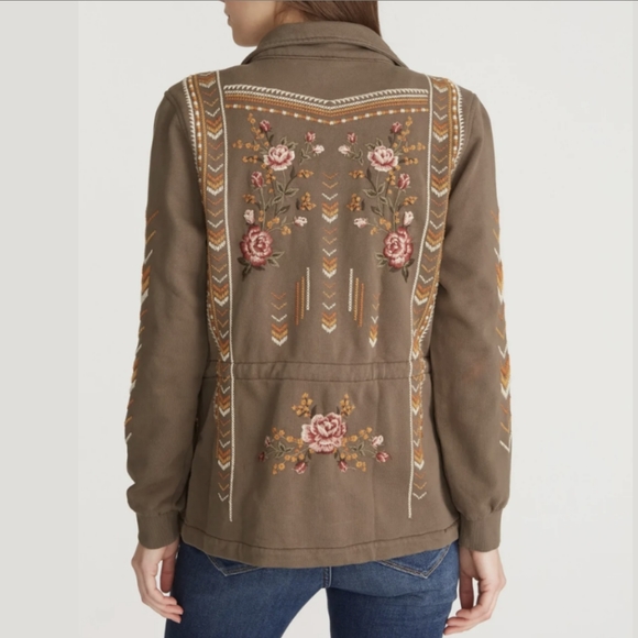 DRIFTWOOD Jackets & Coats New Driftwood Laura Embroidered Utility
